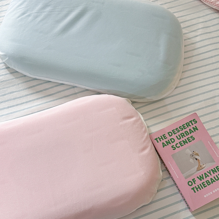 91家纺网 家纺一手货源 找家纺 伟邦枕芯 2026新款叠云双层记忆枕头枕芯儿童款 蓝色 男款