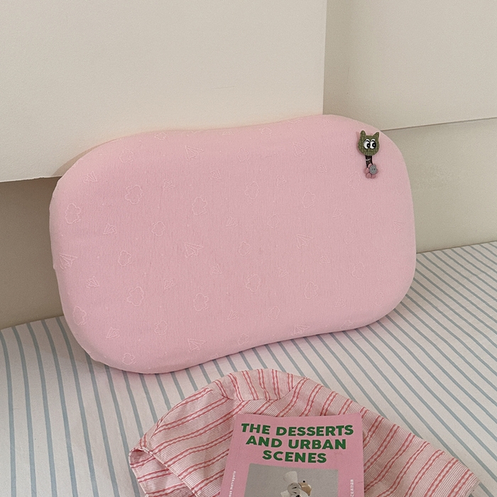 伟邦枕芯 2026新款叠云双层记忆枕头枕芯儿童款 粉色 女款