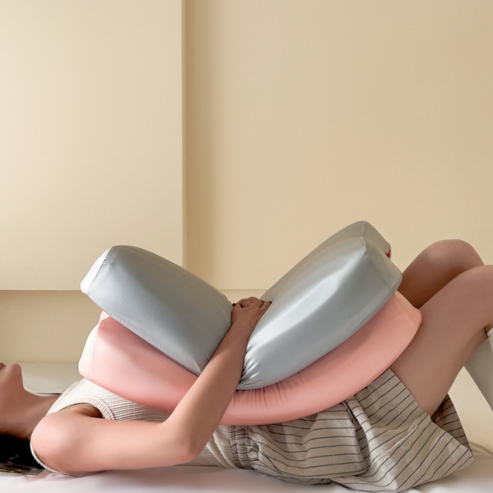 91家纺网 家纺一手货源 找家纺 伟邦枕芯 2026新款叠云双层枕记忆枕头枕芯 男款