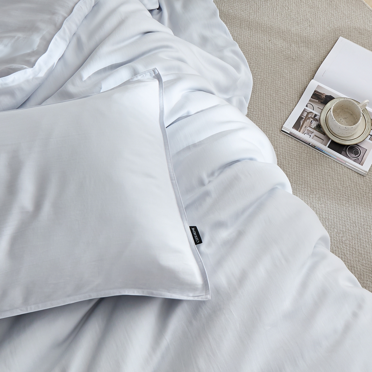 91家纺网 家纺一手货源 找家纺 （总）禧禾 2026新款60支兰精天丝柔洗做旧四件套序禾