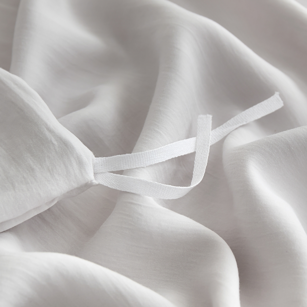 91家纺网 家纺一手货源 找家纺 禧禾 2026新款60支兰精天丝柔洗做旧四件套序禾 序禾-浅云灰