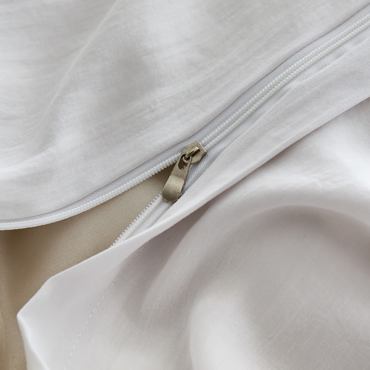 91家纺网 家纺一手货源 找家纺 禧禾 2026新款60支兰精天丝柔洗做旧四件套序禾 序禾-浅云灰