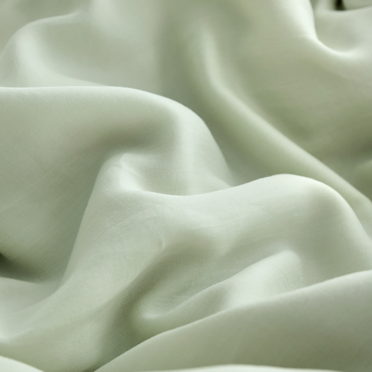 91家纺网 家纺一手货源 找家纺 禧禾 2026新款60支兰精天丝柔洗做旧四件套序禾 序禾-浅霜青