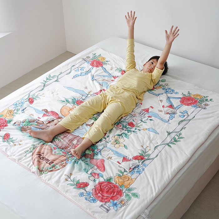 91家纺网 家纺一手货源 找家纺 （总）伟邦枕芯 2026新款儿童凉感拥抱夏被