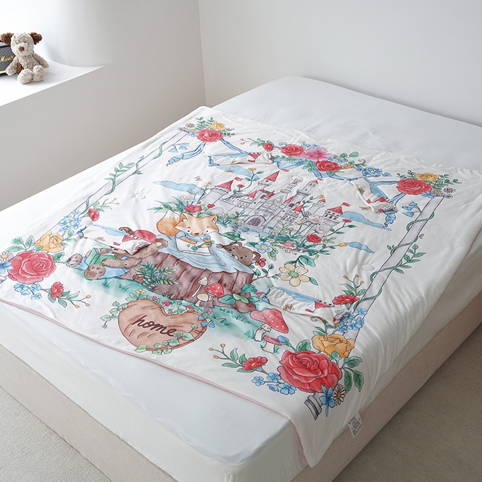 91家纺网 家纺一手货源 找家纺 （总）伟邦枕芯 2026新款儿童凉感拥抱夏被