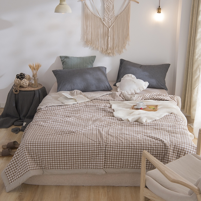 91家纺网 家纺一手货源 找家纺 （总）玖弘家居 2026新款凉感亲肤羽丝棉夏被