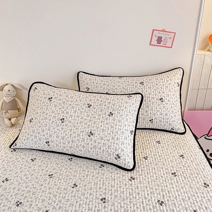 91家纺网 家纺一手货源 找家纺 （总）布柔 2026春夏新款全棉印花夹棉单床笠床垫保护套罩 床笠单件