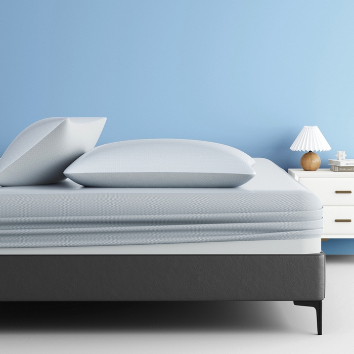 91家纺网 家纺一手货源 找家纺 席佬大 2026新款负离子抑菌冰丝软席子凉席-床笠款 灰色