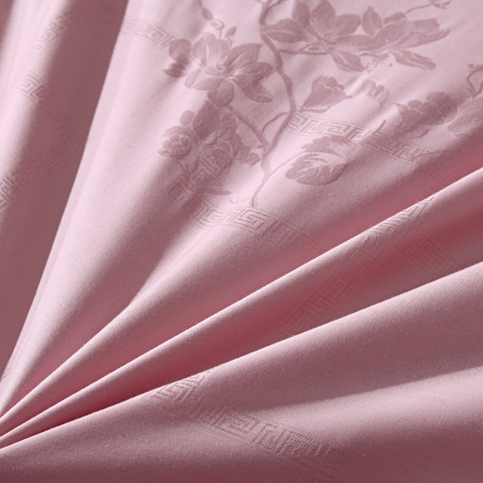 91家纺网 家纺一手货源 找家纺 禹祥家纺 2025新款60s全棉提花蚕丝被被子被芯-芳菲影致系列 芳菲影致-豆沙