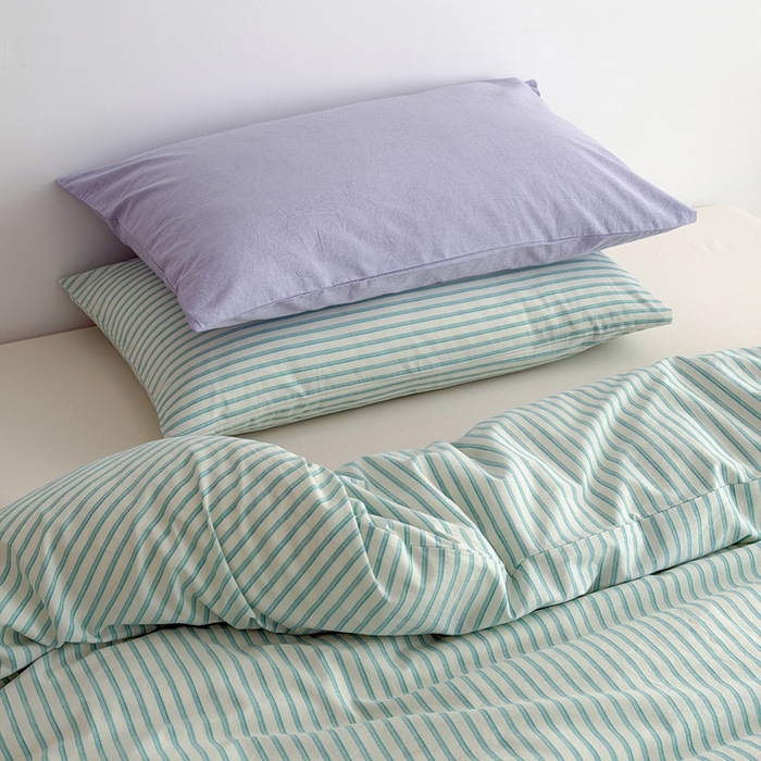 91家纺网 家纺一手货源 找家纺 （总）玖弘家居 2026新款全棉水洗棉色织条纹四件套系列【控价1.2-149  1.5/1.8-179  2.0-199】