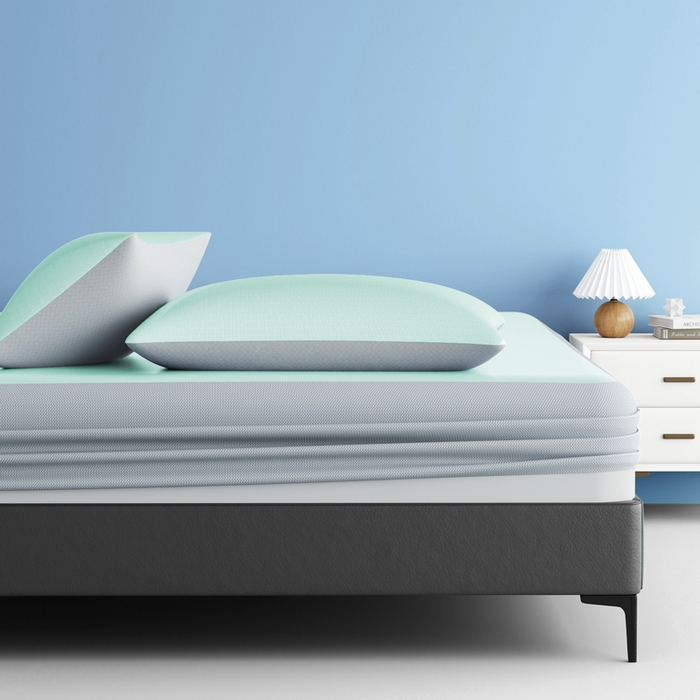 91家纺网 家纺一手货源 找家纺 席佬大 2026新款负离子抑菌冰丝软席子凉席-床笠款 绿色