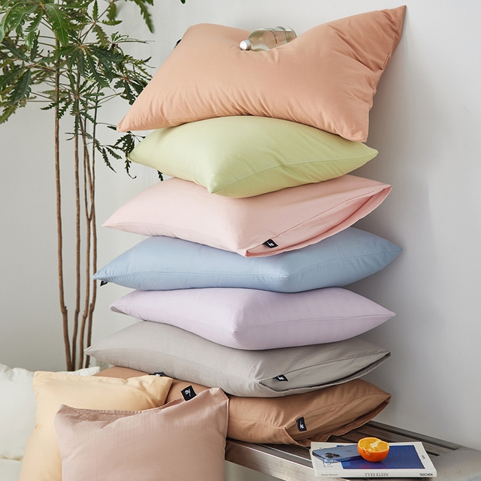 91家纺网 家纺一手货源 找家纺 （总）2026新款A类40S全棉糯感大雁纹提花单品枕套