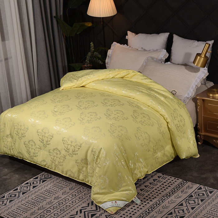 91家纺网 家纺一手货源 找家纺 （总）禹祥家纺 2025新款全棉金提花手工蚕丝被夏被春秋被宿舍冬被子母被拉链款被芯夏季空调被