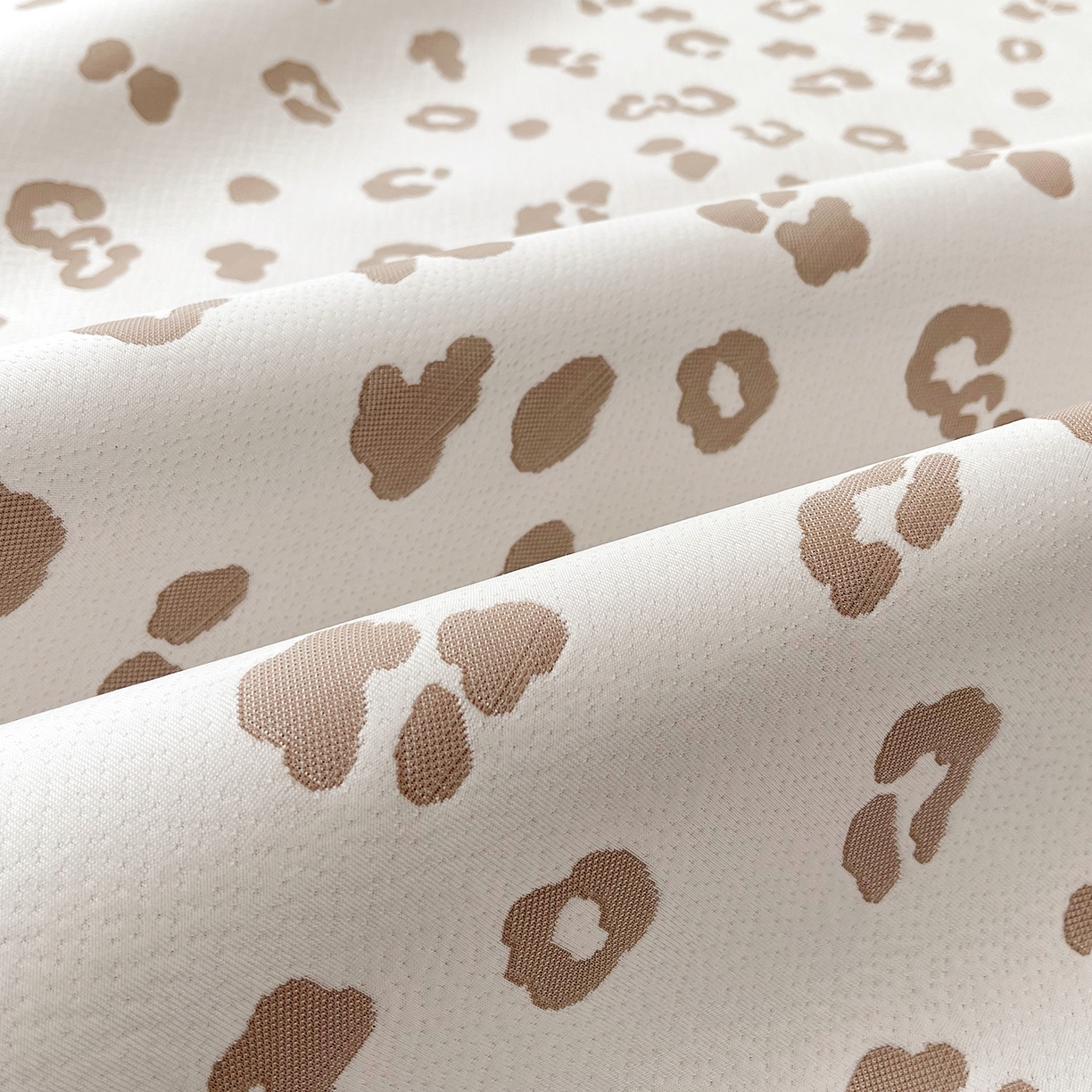 91家纺网 家纺一手货源 找家纺 莱米家纺 2026新款复合冰豆豆凉席席子凉席-豹纹 豹纹—白咖