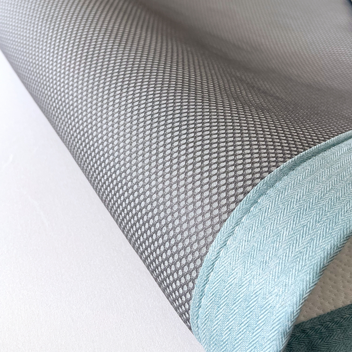 91家纺网 家纺一手货源 找家纺 莱米家纺 2026新款复合冰豆豆凉席席子凉席-豹纹 豹纹—蓝白