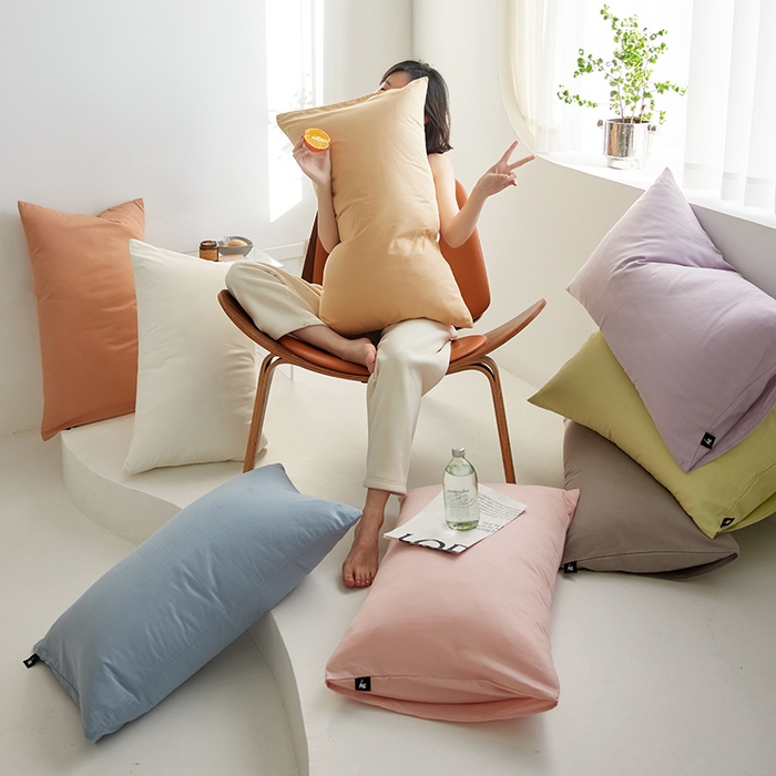 （总）2026新款A类40S全棉糯感大雁纹提花单品枕套