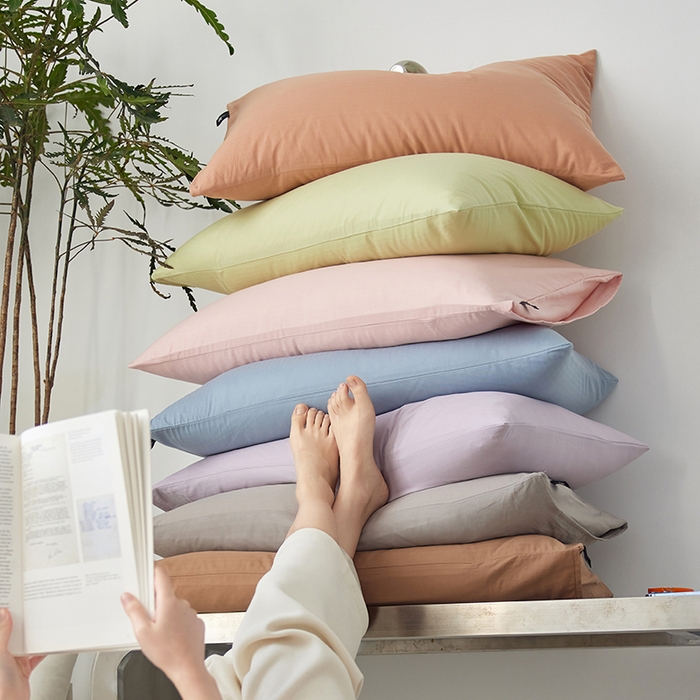 91家纺网 家纺一手货源 找家纺 （总）2026新款A类40S全棉糯感大雁纹提花单品枕套