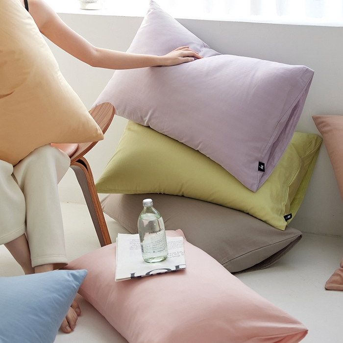 91家纺网 家纺一手货源 找家纺 （总）2026新款A类40S全棉糯感大雁纹提花单品枕套