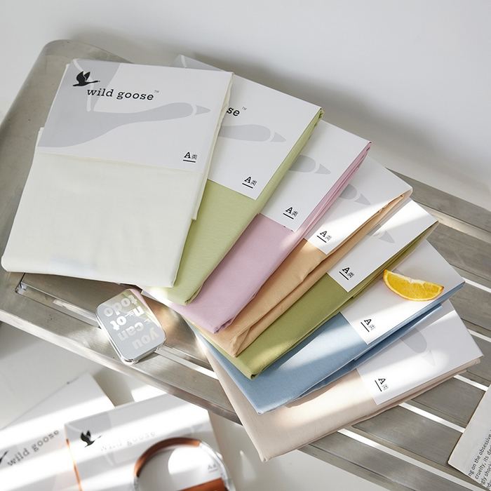 91家纺网 家纺一手货源 找家纺 （总）2026新款A类40S全棉糯感大雁纹提花单品枕套