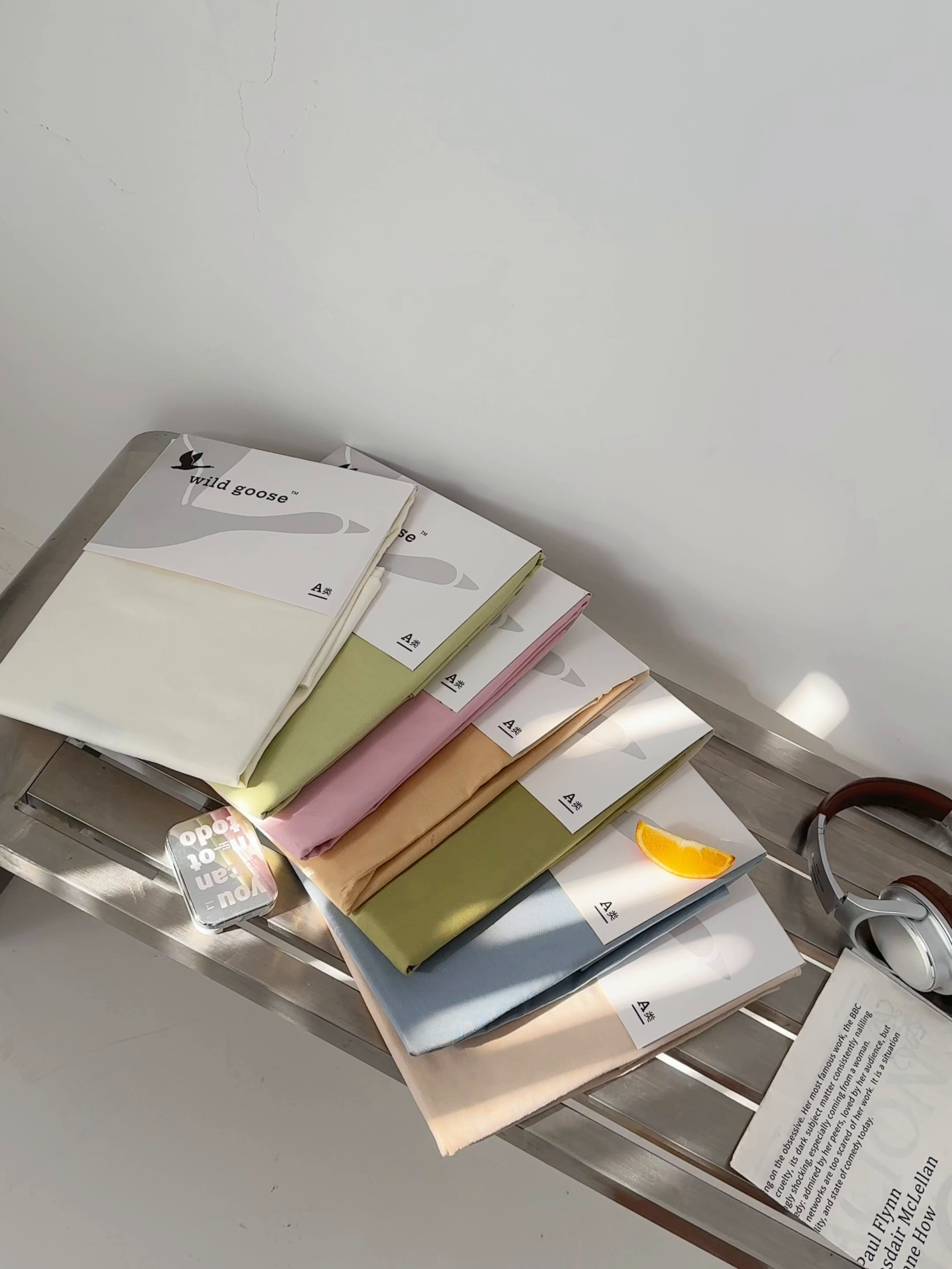 91家纺网 家纺一手货源 找家纺 （总）2026新款A类40S全棉糯感大雁纹提花单品枕套