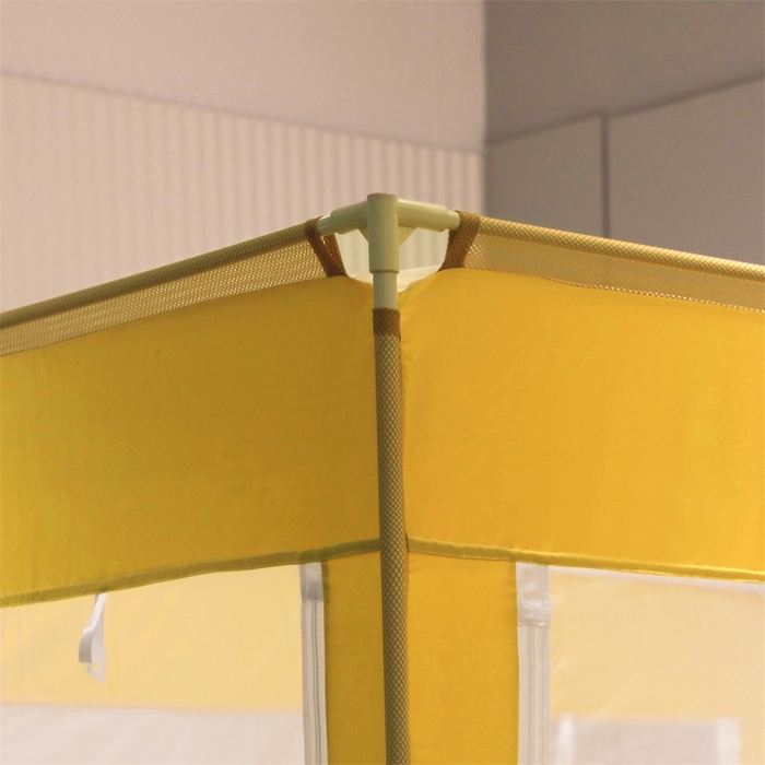 91家纺网 家纺一手货源 找家纺 （总）飞轮海蚊帐 2026春夏新款卡通毛巾绣坐床蚊帐-Z79刺绣款