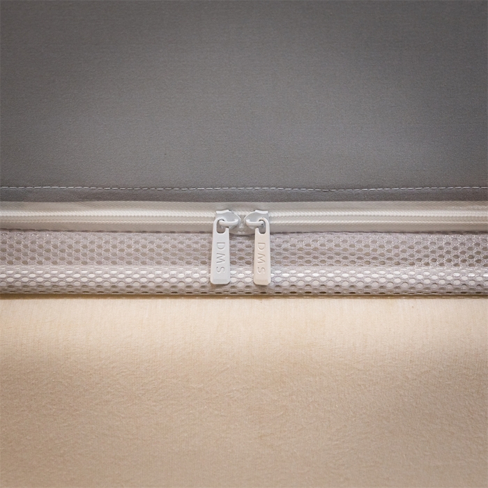 91家纺网 家纺一手货源 找家纺 飞轮海蚊帐 2026春夏新款卡通毛巾绣坐床蚊帐-Z79刺绣款 晚安月亮熊