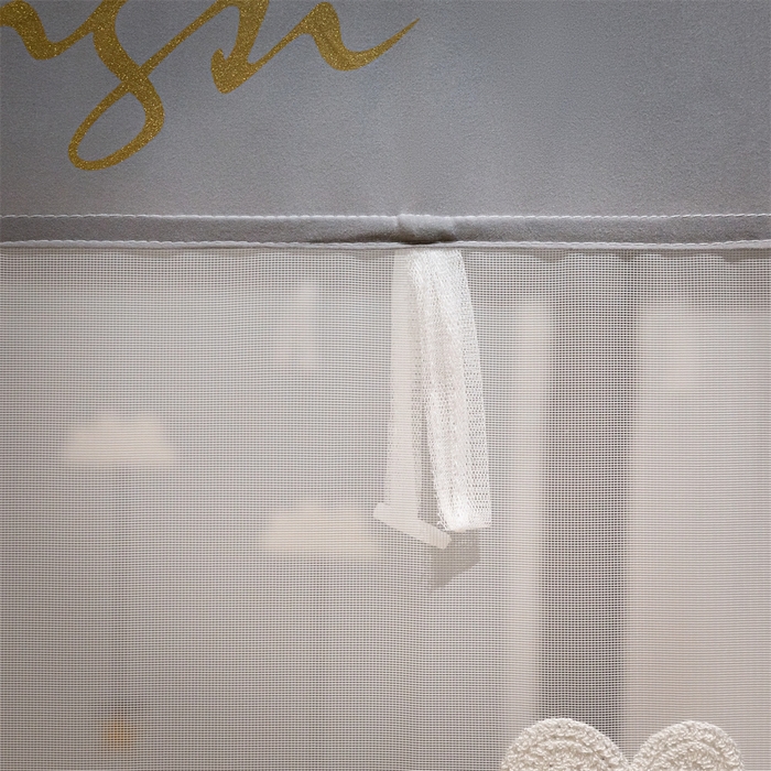 91家纺网 家纺一手货源 找家纺 飞轮海蚊帐 2026春夏新款卡通毛巾绣坐床蚊帐-Z79刺绣款 晚安月亮熊