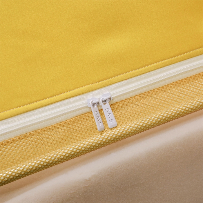 91家纺网 家纺一手货源 找家纺 飞轮海蚊帐 2026春夏新款卡通毛巾绣坐床蚊帐-Z79刺绣款 彩色小鹿（嫩黄）