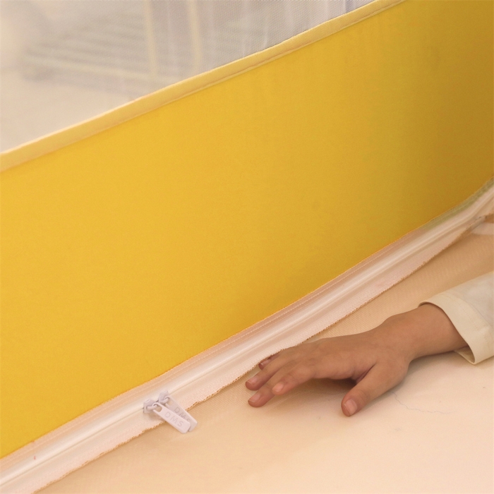 91家纺网 家纺一手货源 找家纺 （总）飞轮海蚊帐 2026春夏新款卡通毛巾绣坐床蚊帐-Z79刺绣款