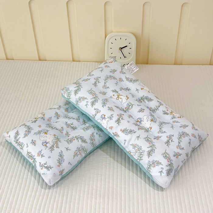 91家纺网 家纺一手货源 找家纺 十九色 2026春夏新款50莱赛尔卡通印花儿童夏被夏凉被空调被 大白鹅