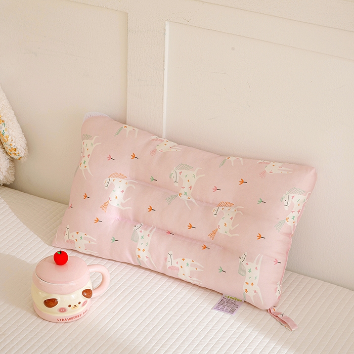 91家纺网 家纺一手货源 找家纺 十九色 2026春夏新款50莱赛尔卡通印花儿童夏被夏凉被空调被 星花小马