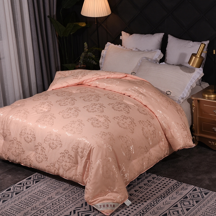 91家纺网 家纺一手货源 找家纺 （总）禹祥家纺 2025新款全棉金提花手工蚕丝被夏被春秋被宿舍冬被子母被拉链款被芯夏季空调被