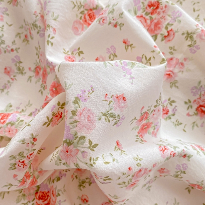 91家纺网 家纺一手货源 找家纺 豫见家纺 2026新款A类仿棉云感纱花边四件套 梦境之间