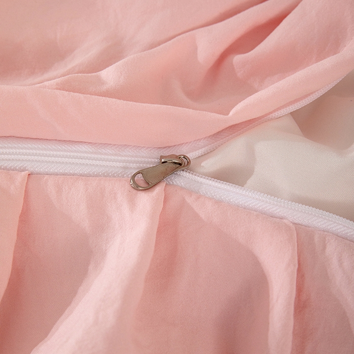 91家纺网 家纺一手货源 找家纺 红夫人 2026新款春夏韩版床盖款多功能夏被床盖四件套--粉黛 粉黛-豆沙