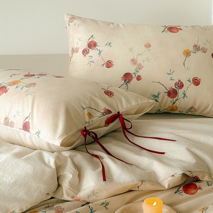 91家纺网 家纺一手货源 找家纺 （总）Mr.pig猪先生水洗棉 2026新款A类棉麻四件套中古风全棉纯棉亚麻被套床单轻奢高档床上用品（供货价联系门市，展示价格为控价）