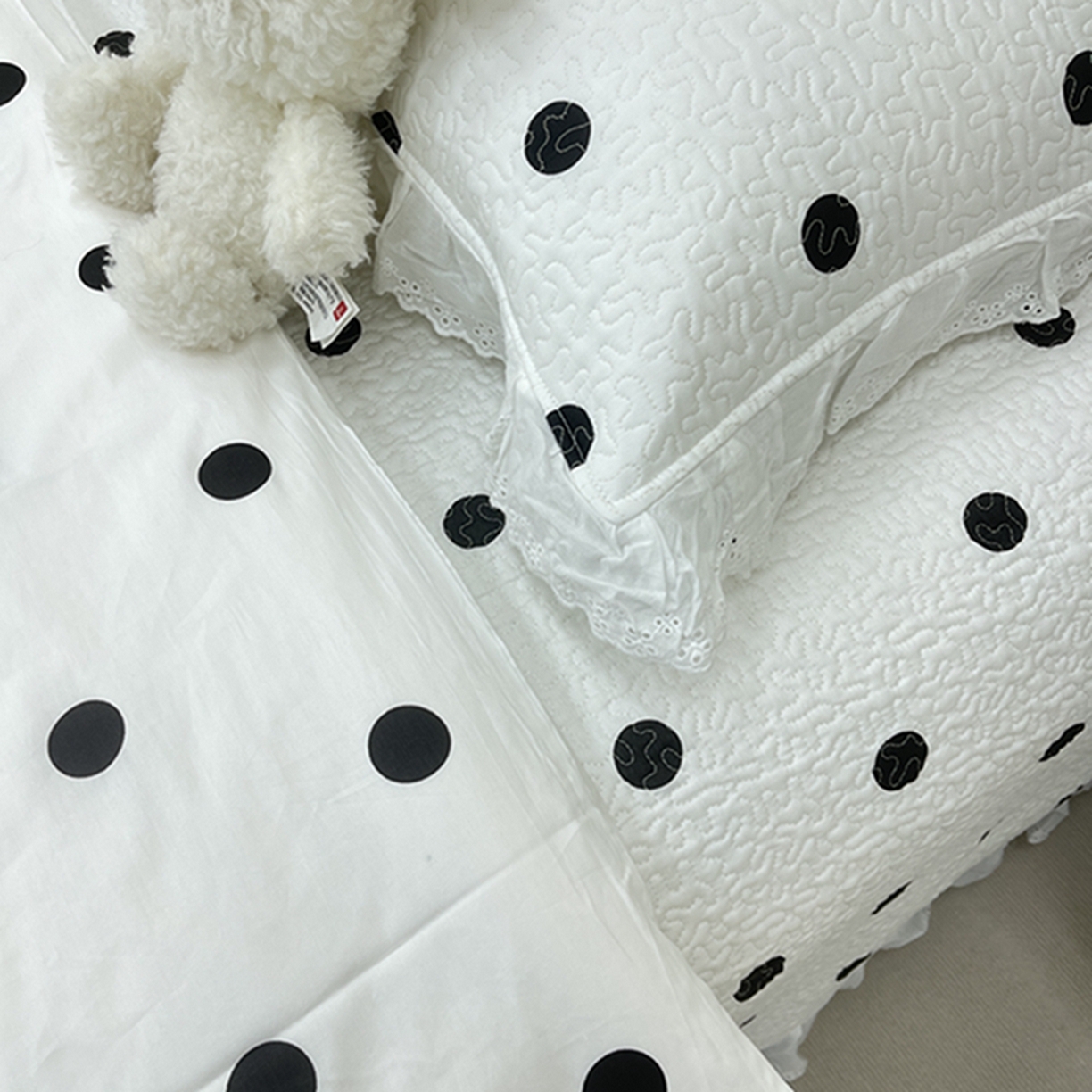 91家纺网 家纺一手货源 找家纺 （总）禧瑞谷 2026新款法式纯棉床盖韩版花边床盖三件套四件套