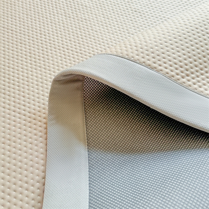 91家纺网 家纺一手货源 找家纺 雯豆家纺 2026春夏新款凉感丝豆豆凉席席子三件套冰丝软席三明治款平铺席子 凉感丝豆豆席-莫奈咖