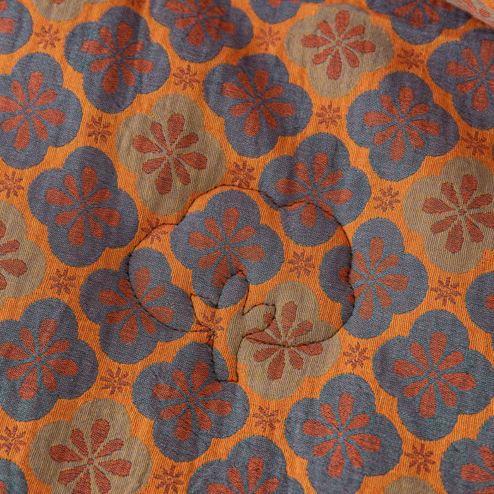 91家纺网 家纺一手货源 找家纺 睡棉坊 2026新款全棉色织提花双层纱夏被夏凉被空调被 轻奢时代