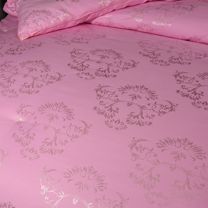 91家纺网 家纺一手货源 找家纺 禹祥家纺 2025新款全棉金提花手工蚕丝被夏被春秋被宿舍冬被子母被拉链款被芯夏季空调被 粉色