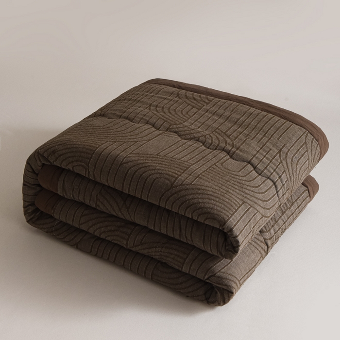 91家纺网 家纺一手货源 找家纺 （总）恋人优选 2026新款浮光全棉提花夏被空调被