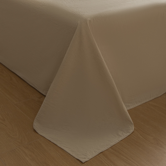 91家纺网 家纺一手货源 找家纺 恋人优选 2026新款浮光全棉提花夏被空调被 浮光卡其