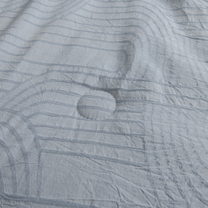 91家纺网 家纺一手货源 找家纺 恋人优选 2026新款浮光全棉提花夏被空调被 浮光兰