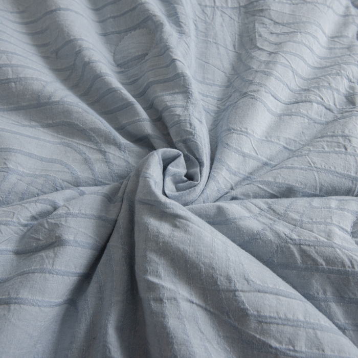 91家纺网 家纺一手货源 找家纺 恋人优选 2026新款浮光全棉提花夏被空调被 浮光兰