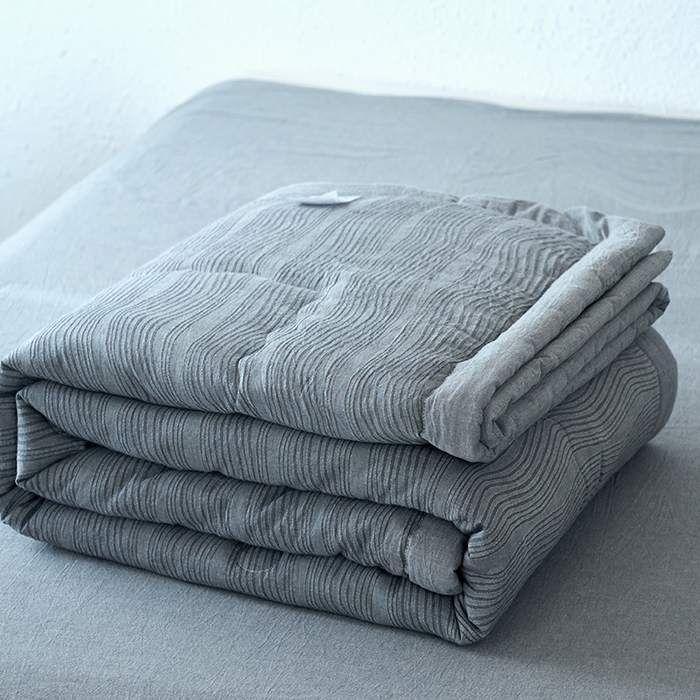 91家纺网 家纺一手货源 找家纺 （总）恋人优选 2026新款A类全棉色织水洗棉提花夏被空调被