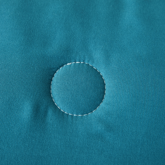 91家纺网 家纺一手货源 找家纺 卡斯诺家纺馆 2026新款水洗棉棉花夏被四件套 宝兰深灰