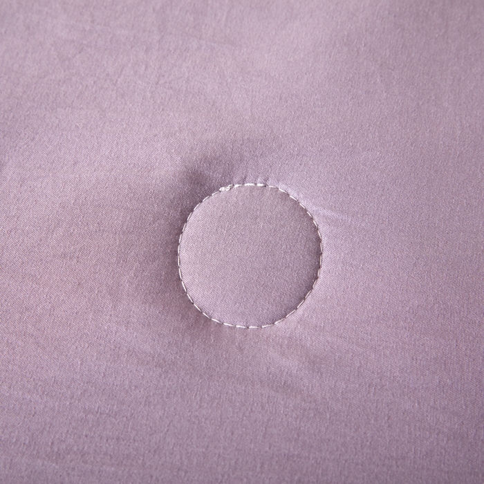 91家纺网 家纺一手货源 找家纺 卡斯诺家纺馆 2026新款水洗棉棉花夏被四件套 魅紫浅粉