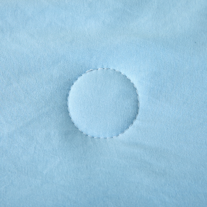 91家纺网 家纺一手货源 找家纺 卡斯诺家纺馆 2026新款水洗棉棉花夏被四件套 天蓝奶黄