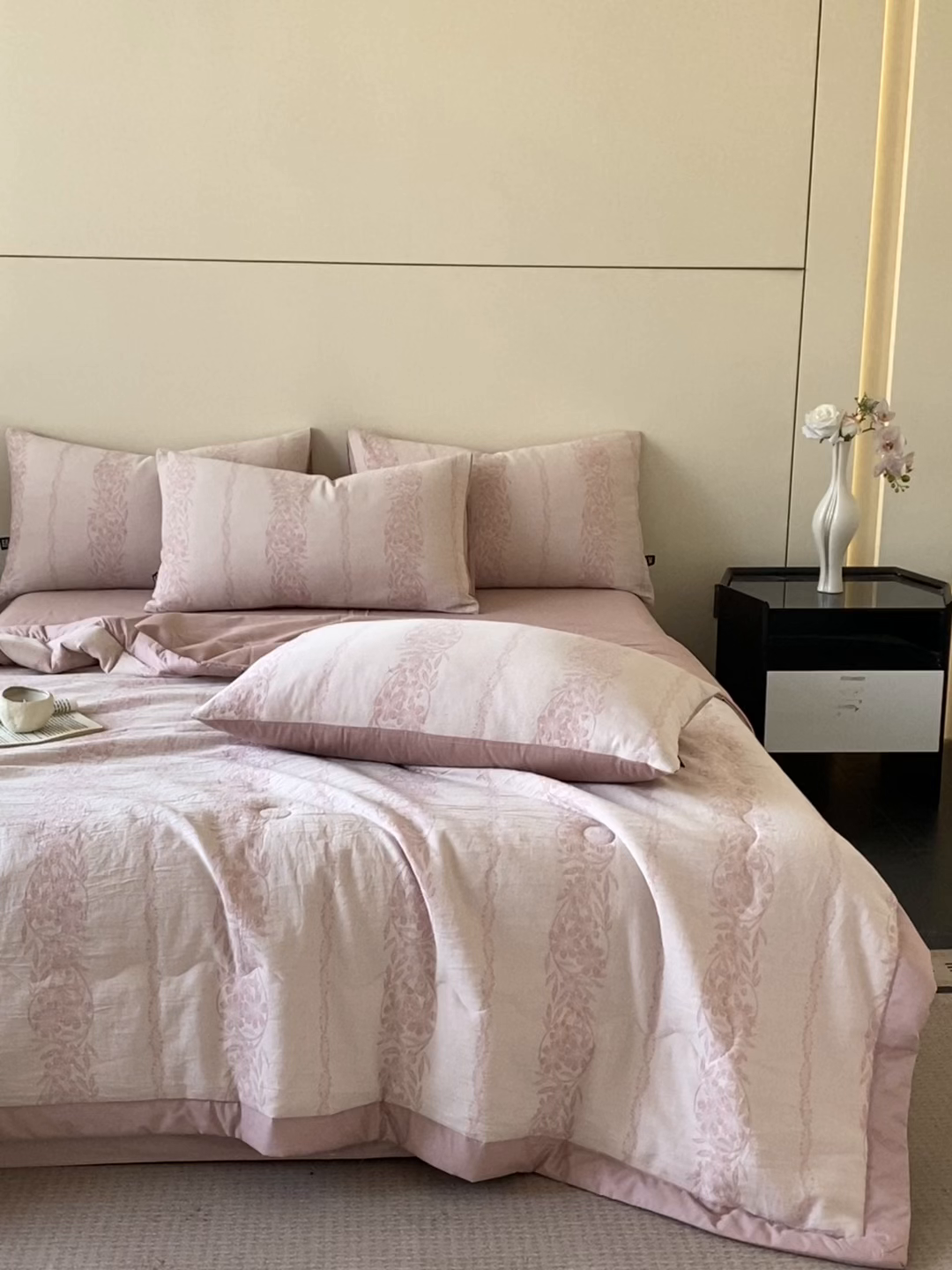 91家纺网 家纺一手货源 找家纺 （总）恋人优选 2026新款全棉三层提花夏被空调被