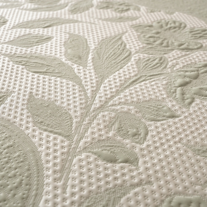 91家纺网 家纺一手货源 找家纺 红夫人 2026新款PE凉感豆豆提花凉席-忆江南 浅绿