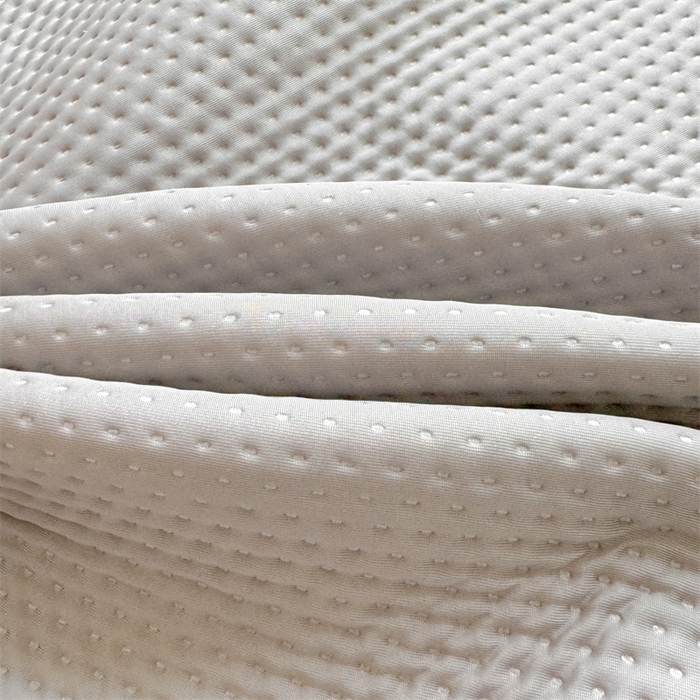 91家纺网 家纺一手货源 找家纺 雯豆家纺 2026春夏新款凉感丝豆豆床笠三件套加厚三明治床垫保护套 凉感丝豆豆床笠-冰川灰